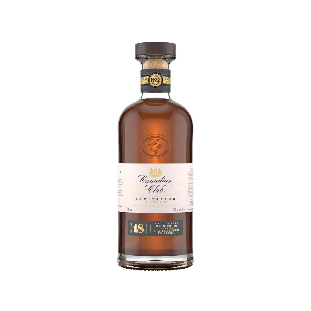 CANADIAN CLUB INVITATION 18 HIGH PROOF