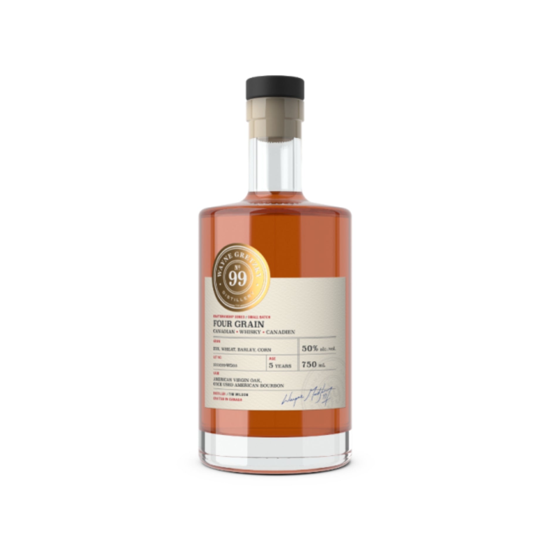 Wayne Gretzky Four Grain Whisky – Canadian Liquor Store