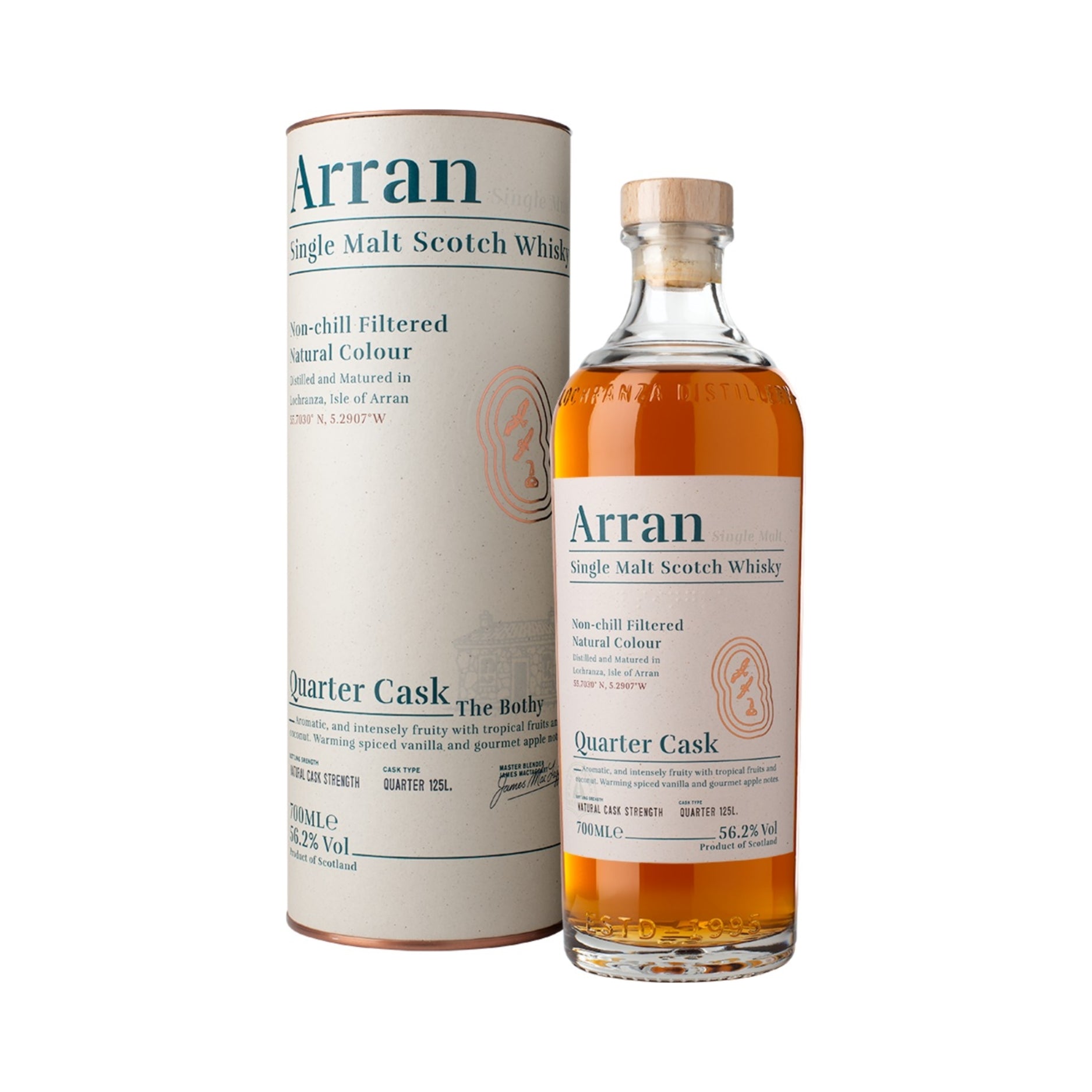 ウイスキー Arran Single Malt Scotch Whisky 700mL Arran Malt Distillery 'The Bothy' Quarter Cask Single Malt Scotch