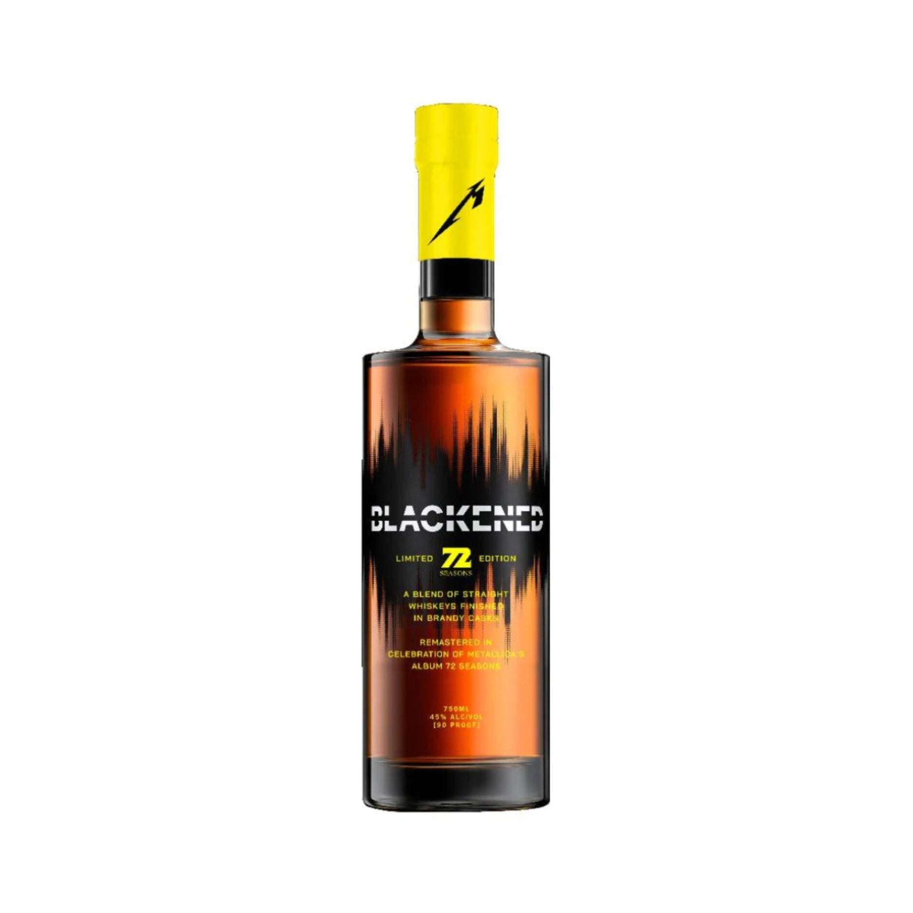 Blackened Metallica 72 Seasons Straight Whiskey – Canadian Liquor