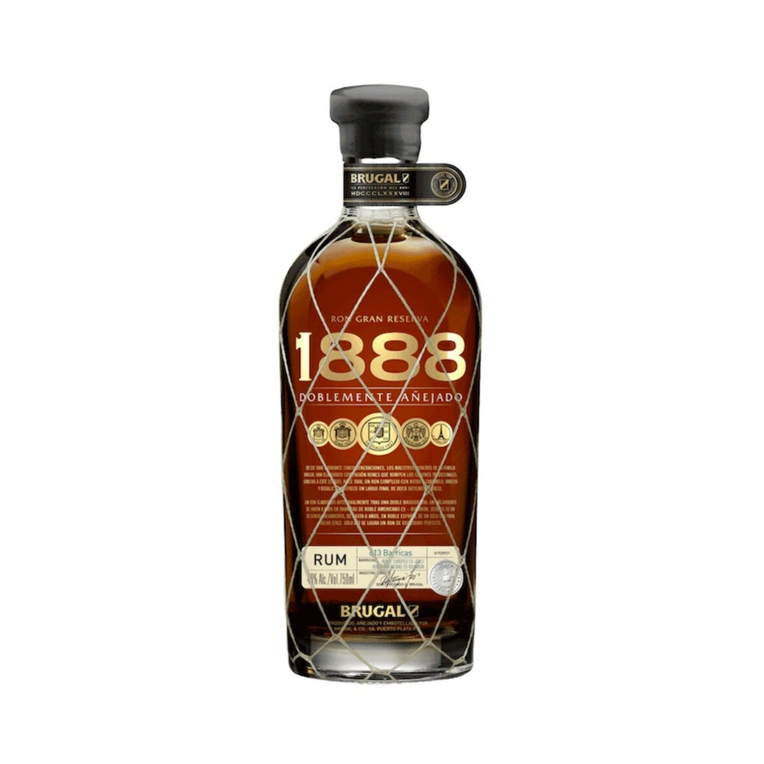 布鲁格尔1888年特级双重陈酿朗姆酒 - 整箱