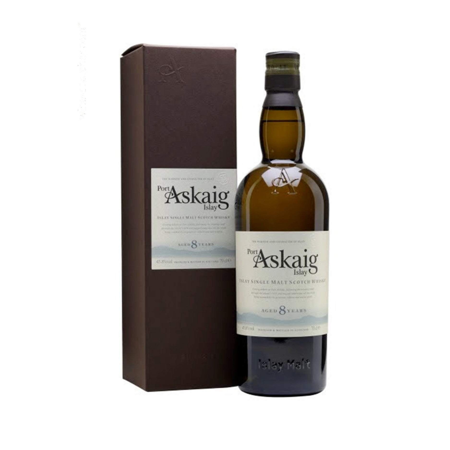 Port Askaig 8 Year Old Single Malt Scotch Whisky (case of 6