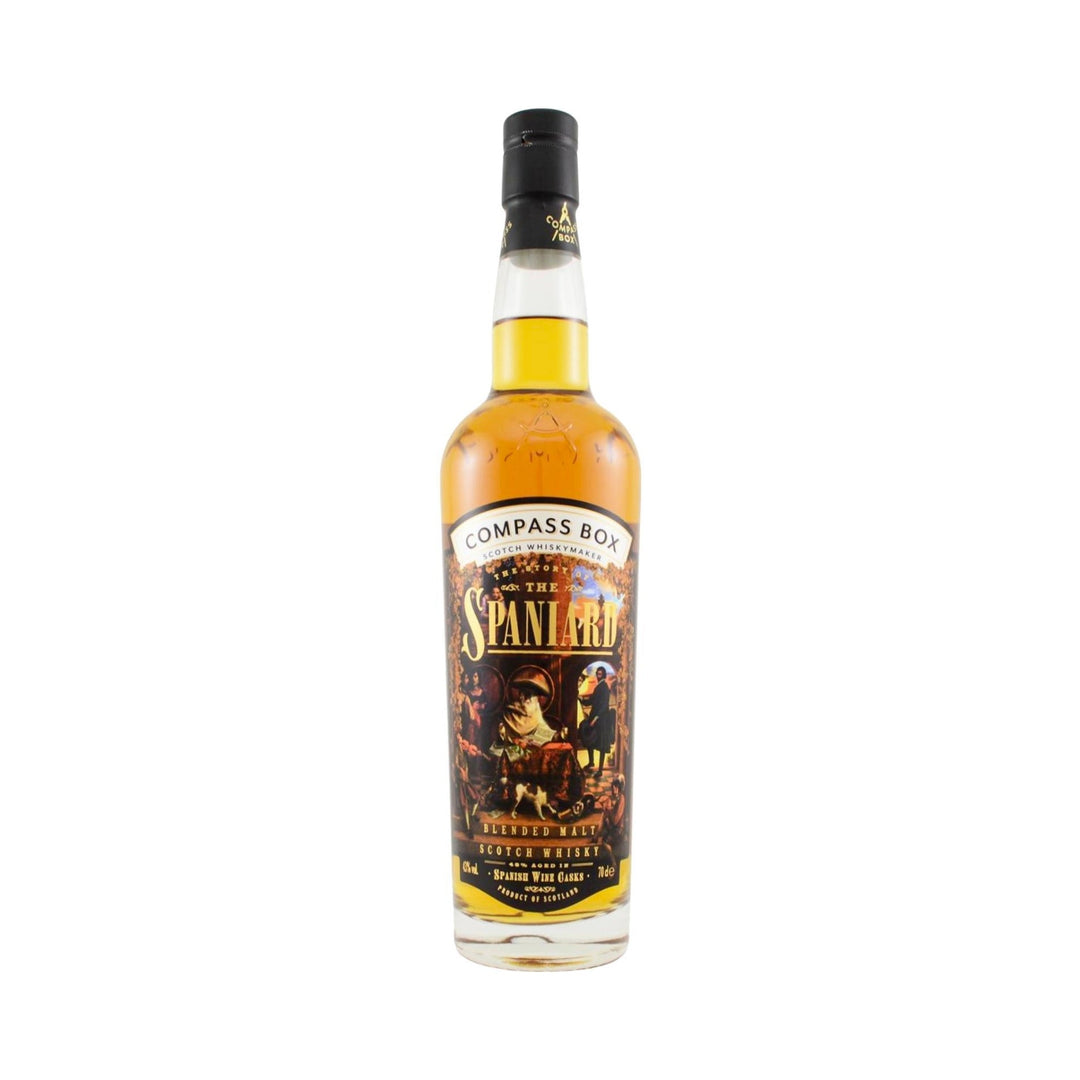 罗盘盒子“西班牙人的故事”混合麦芽苏格兰威士忌 - 整箱
