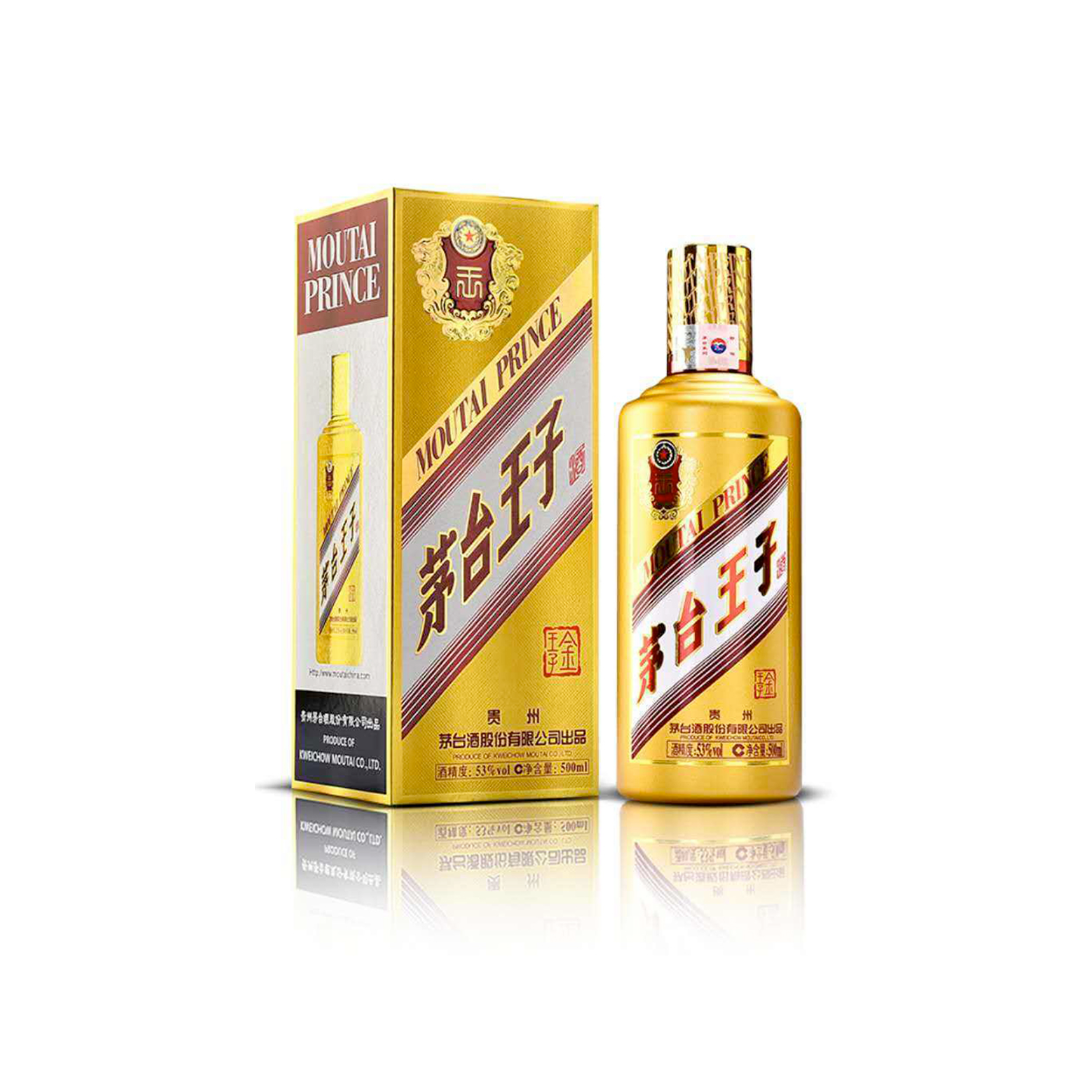 Moutai Prince Chiew - Gold 茅台金王子500ml – Canadian Liquor Store Moutai Prince Chiew - Gold 茅台金王子500ml – Canadian Liquor Store