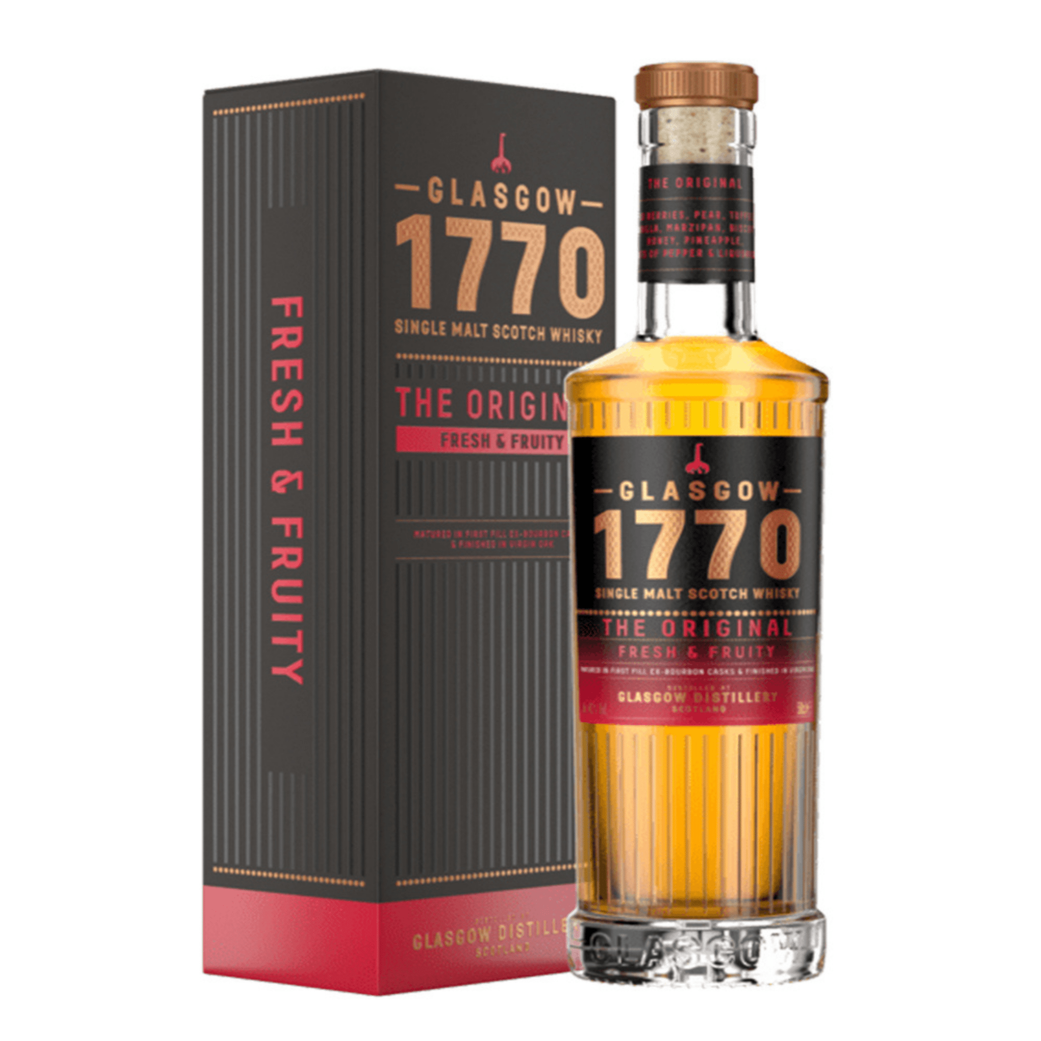 Glasgow 1770 Original Single Malt Scotch Whisky(Case of 6