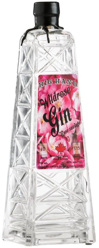 RIG HAND WILDROSE GIN