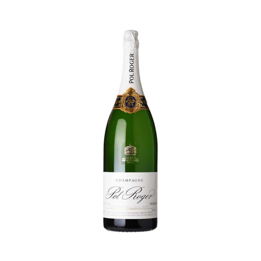 POL ROGER BRUT RESERVE WHITE FOIL 3L