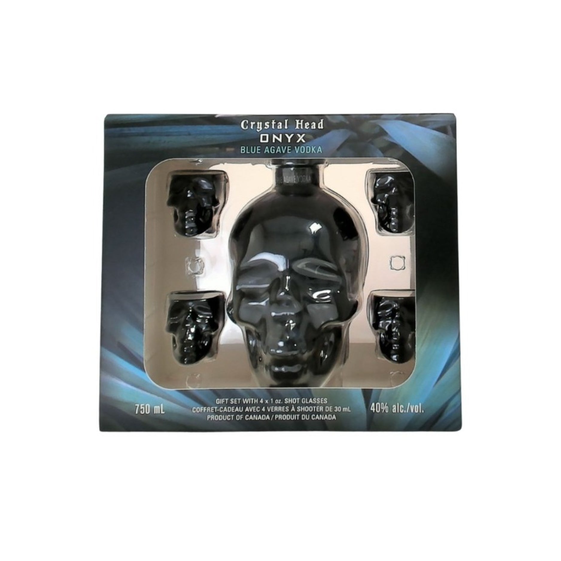 Crystal Head Vodka Onyx 4X Mini Shot Glasses – Canadian Liquor Store