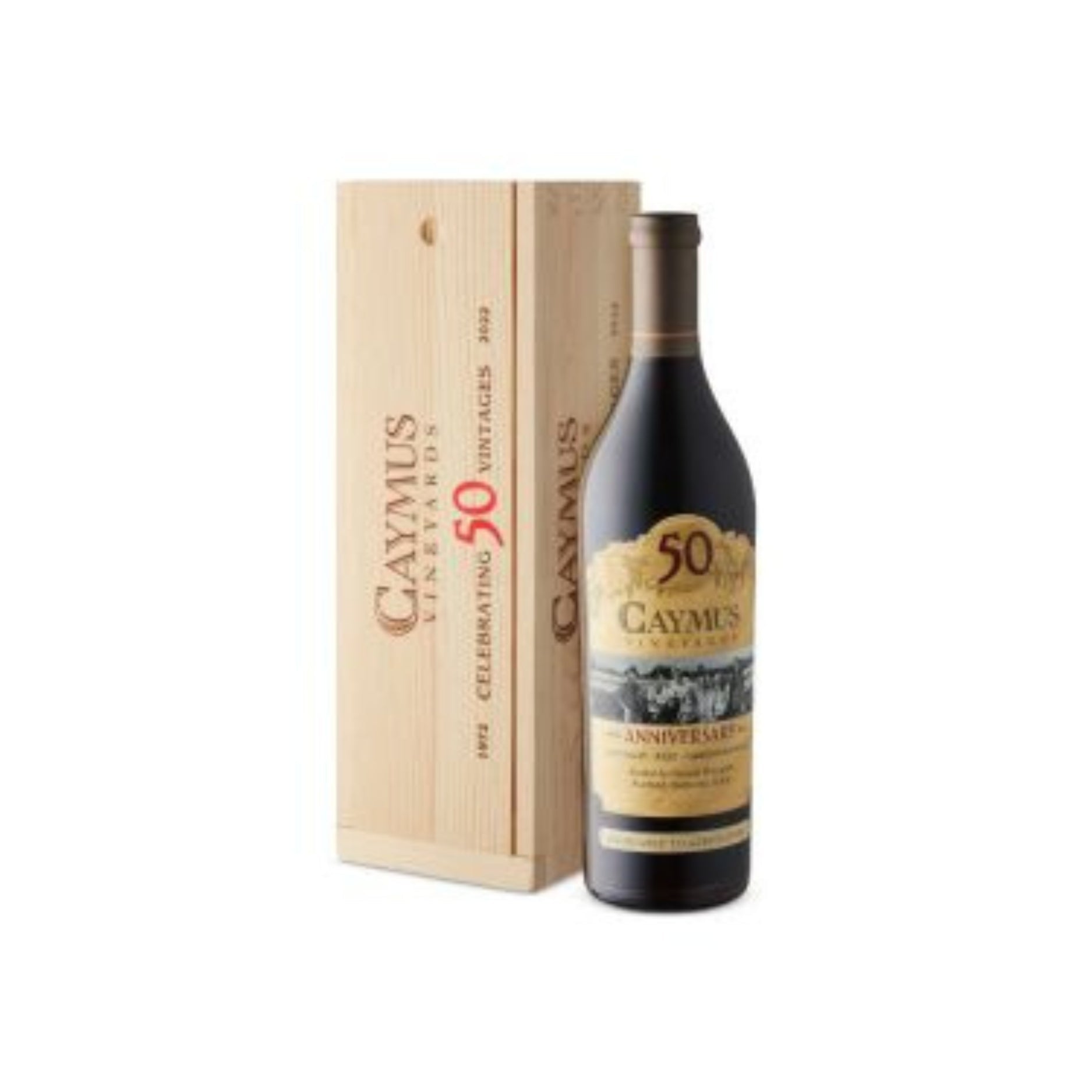 CAYMUS NAPA CAB SAUV 50TH GIFT BOX – Canadian Liquor Store