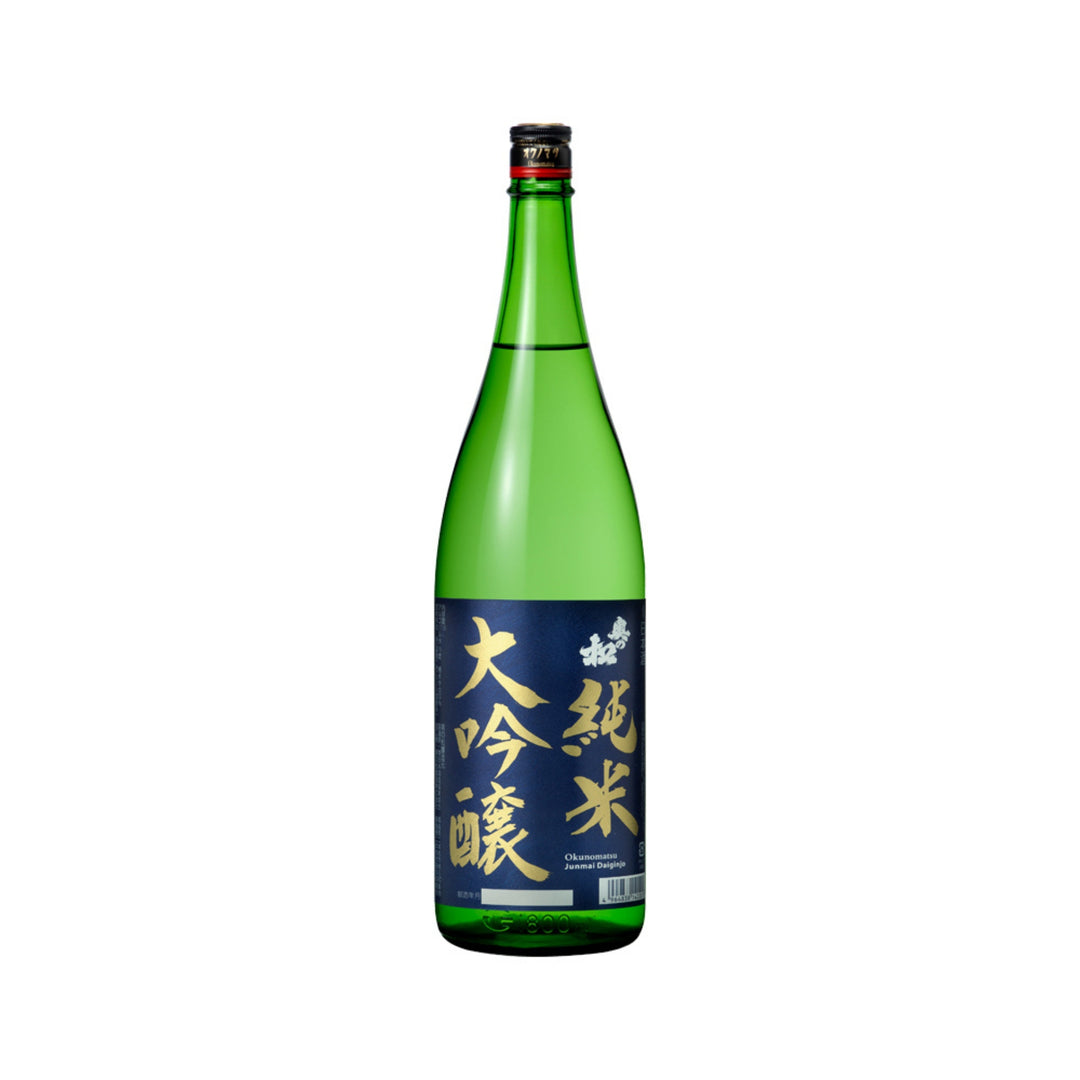 OKUNOMATSU - JUNMAI DAI-GINJO NAVY BLUE 1.8L (Case of 6)
