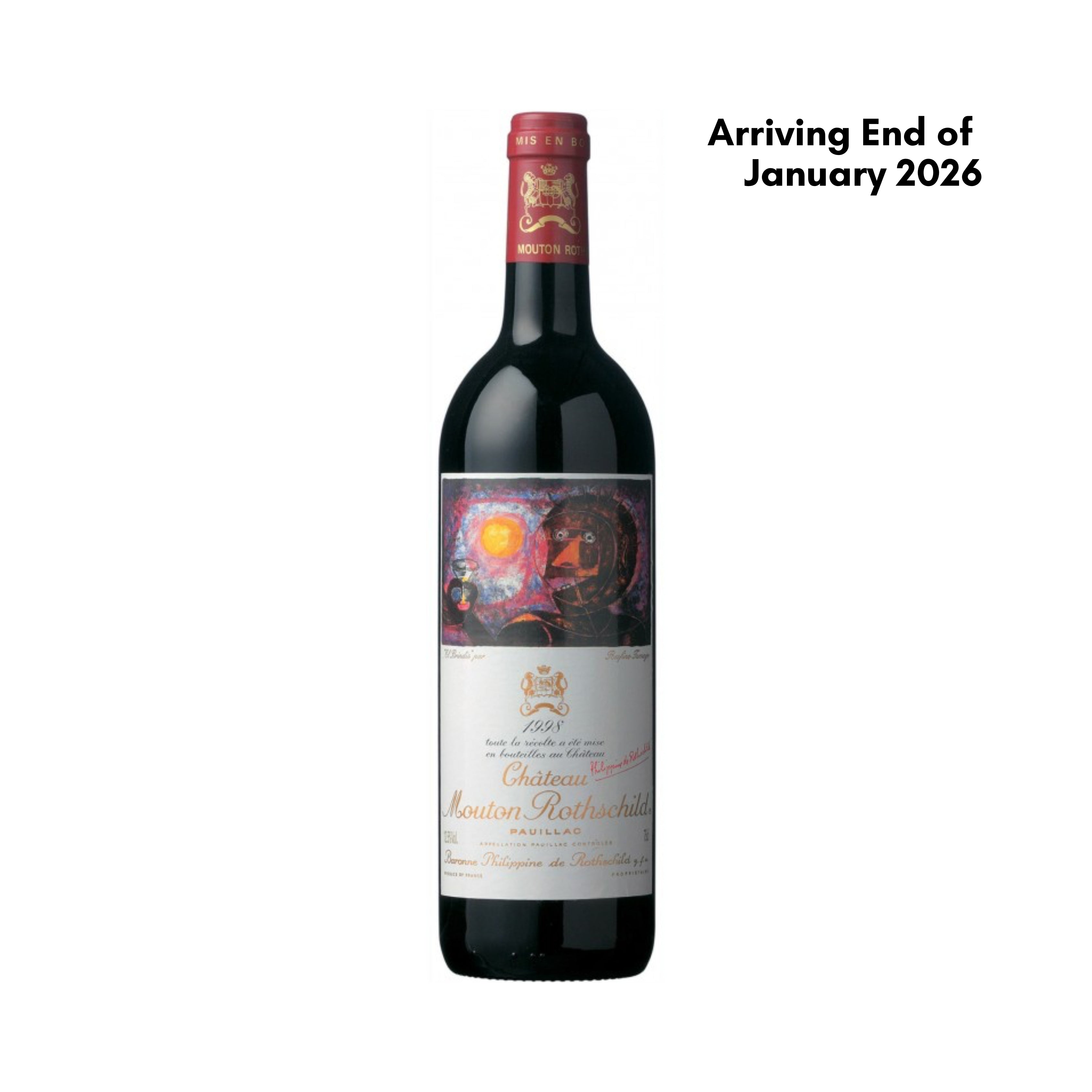 Pre-Sale] Château Mouton Rothschild 1998 – Canadian Liquor Store