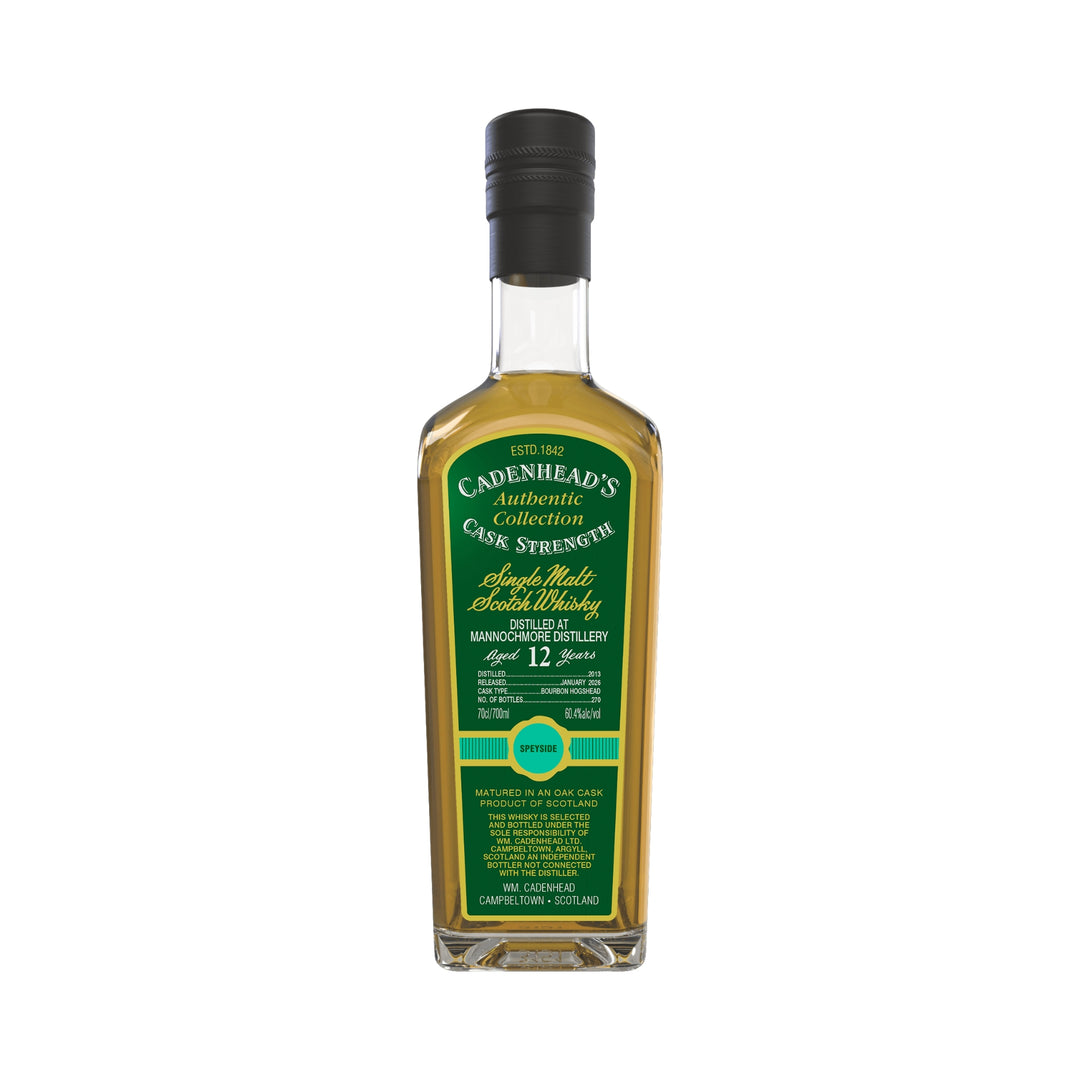 CADENHEAD MANNOCHMORE 12 YEAR OLD