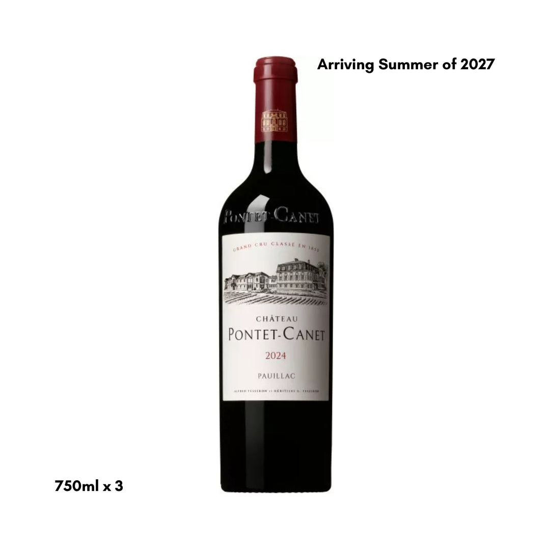 [Pre-Sale] Château Pontet-Canet 2024 (Case of 3)