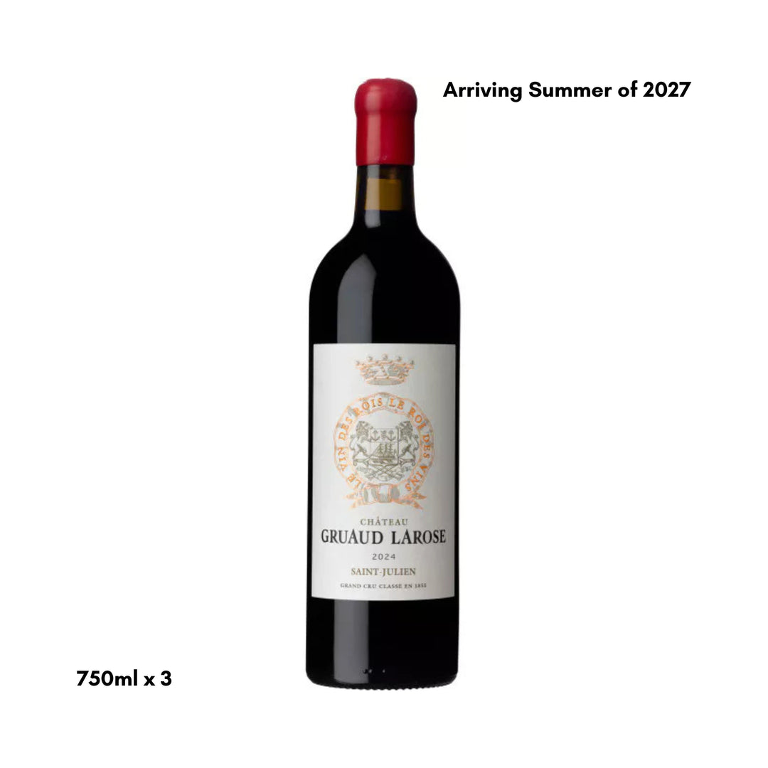 [Pre-Sale] Château Gruaud-Larose  2024 (Case of 3)