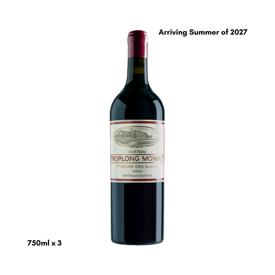 [Pre-Sale] Château Troplong Mondot 2024 (Case of 3)