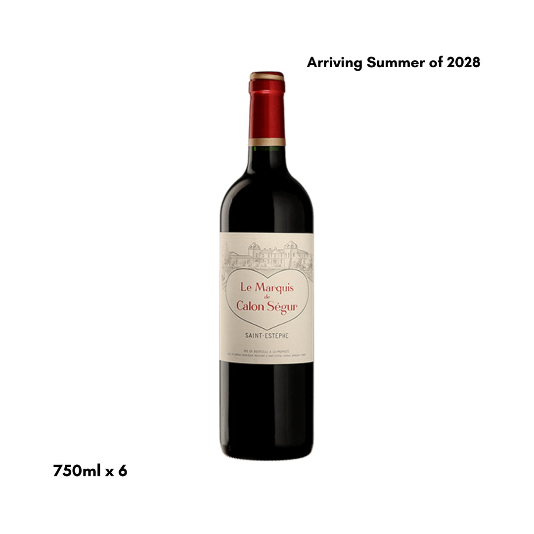 [Pre-Sale] Le Marquis de Calon Segur 2025 (Case of 6)