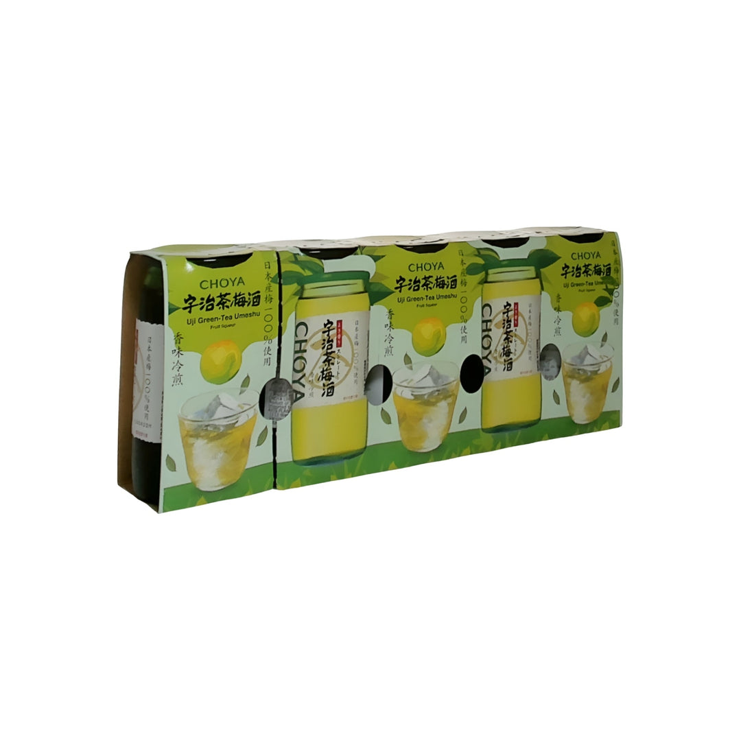 CHOYA - UJI GREEN TEA UMESHU 5x180mL