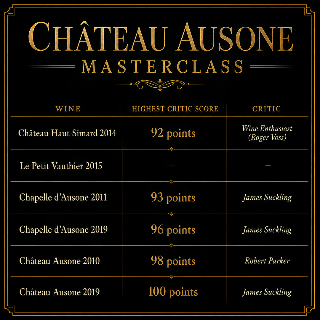 Château Ausone Masterclass