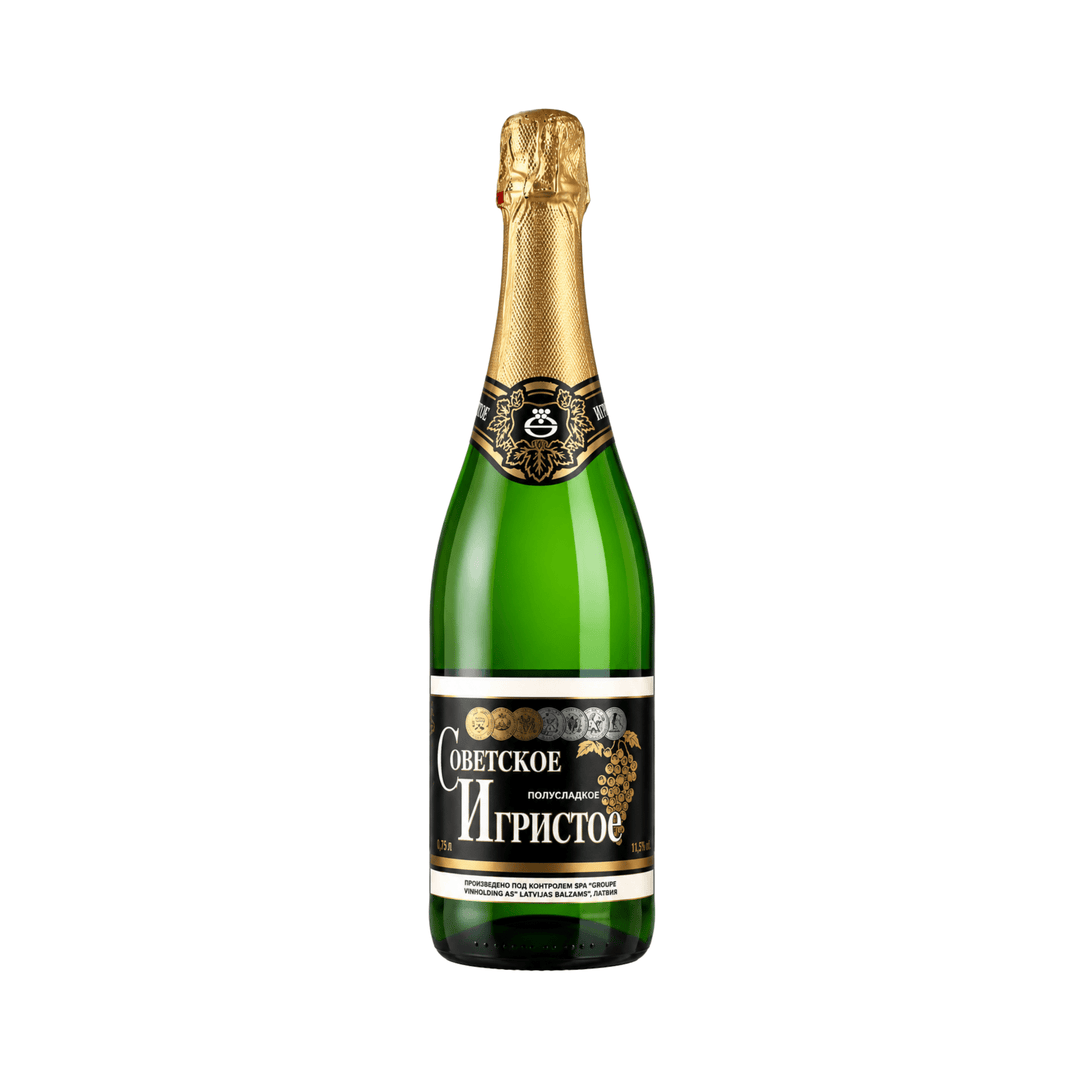 Sovietskoe Shampanskoe Semi-Sweet 750ml