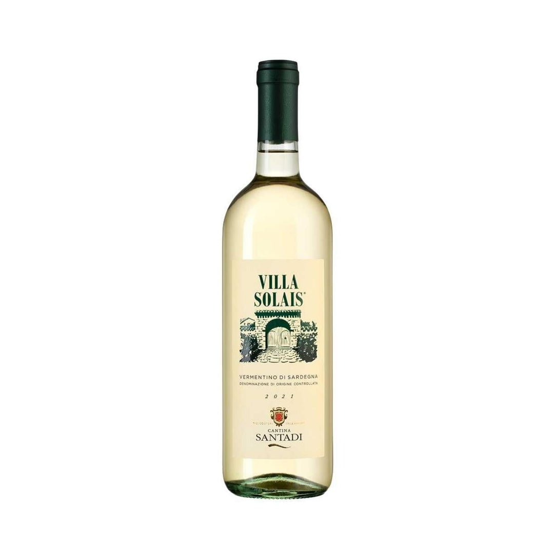 桑塔迪酒庄维拉·索莱斯维蒙蒂诺白葡萄酒 Santadi Vermentino Villa Solais 2021