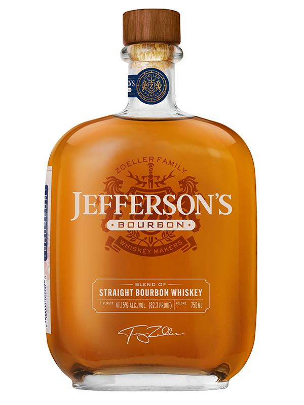 Jefferson's Small Batch Blend of Bourbon.