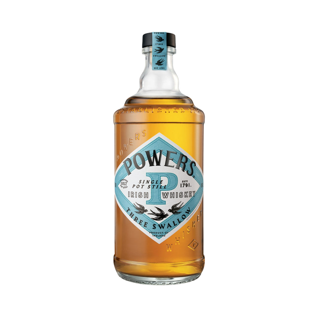Powers Three Swallow Irish Whiskey 750mL (Case of 6)