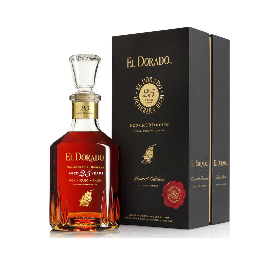 El Dorado 25 Year Old Rum 750ml