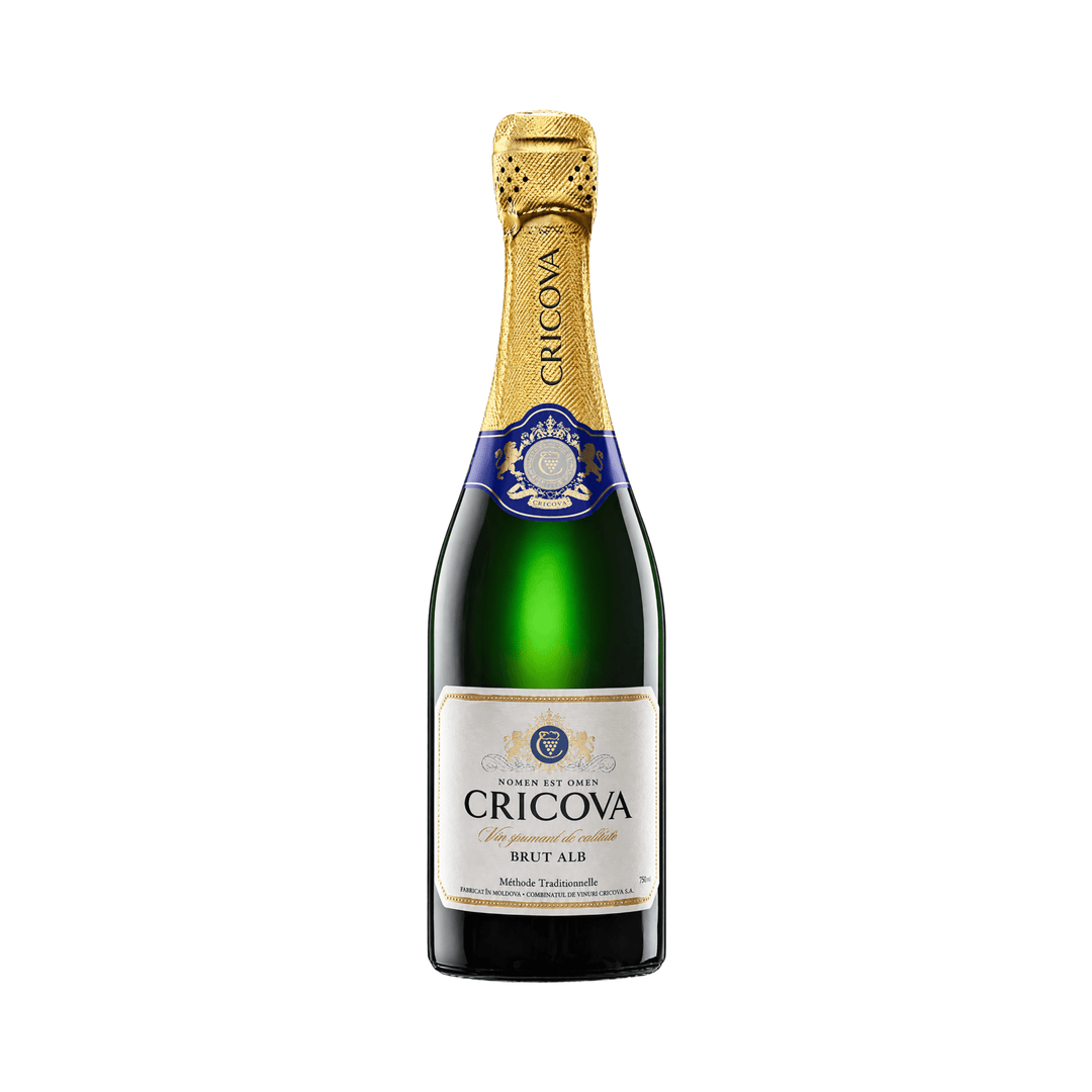 Cricova White Brut - Traditional Method 750ml
