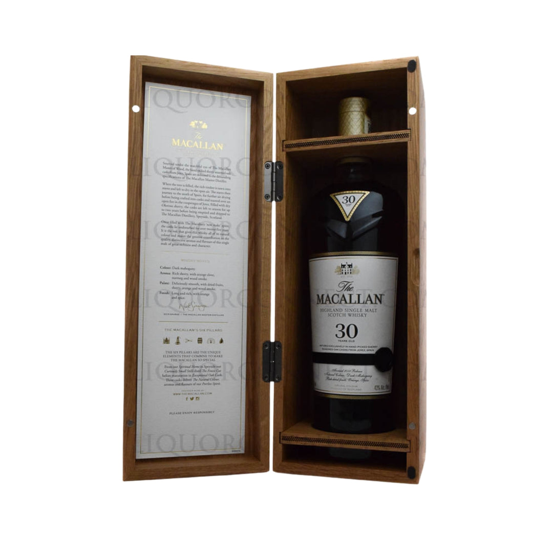 THE MACALLAN SHERRY OAK 30 YEAR OLD (Case of 3)