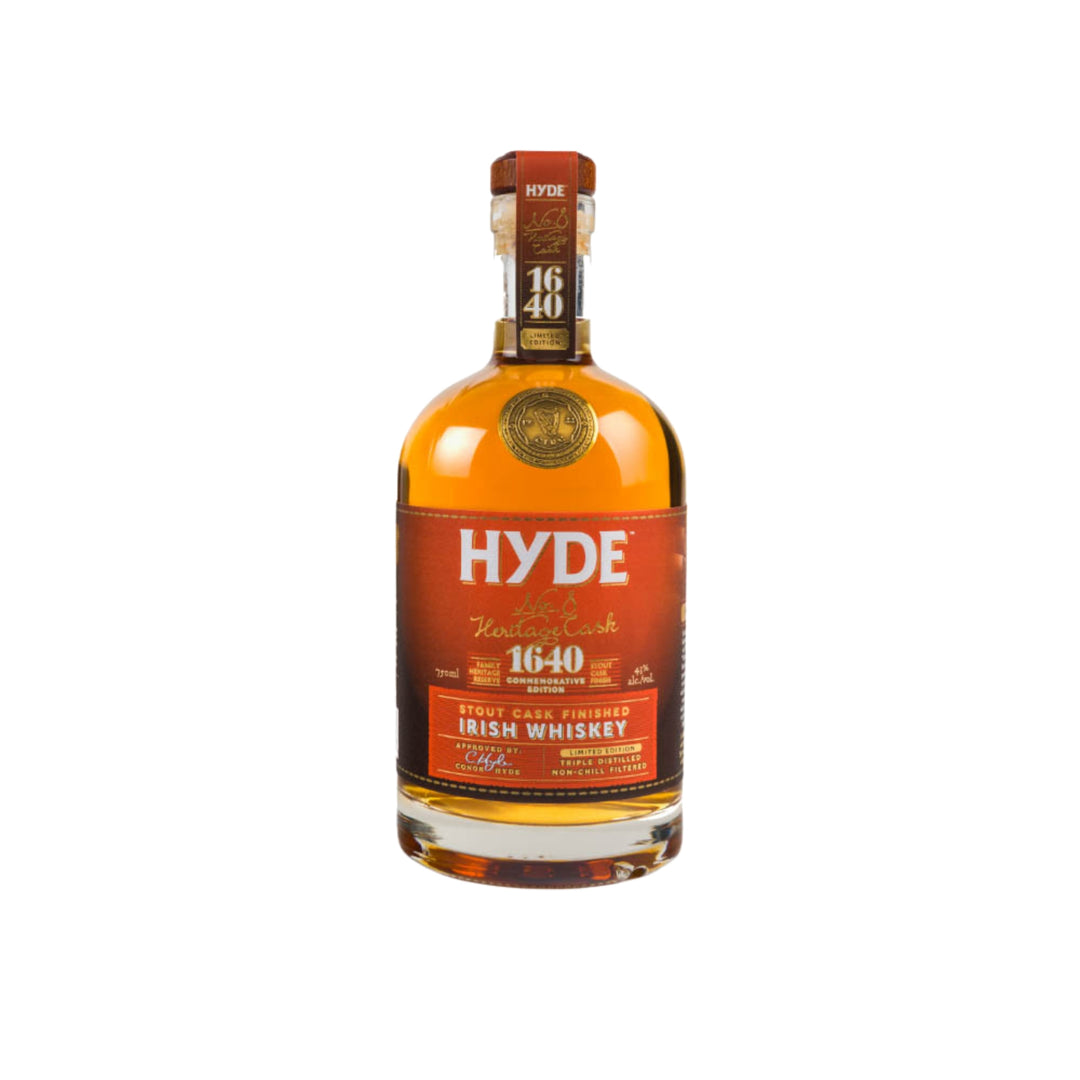 HYDE 1640 STOUT FINISH IRISH #8 WHISKEY(Case of 6)
