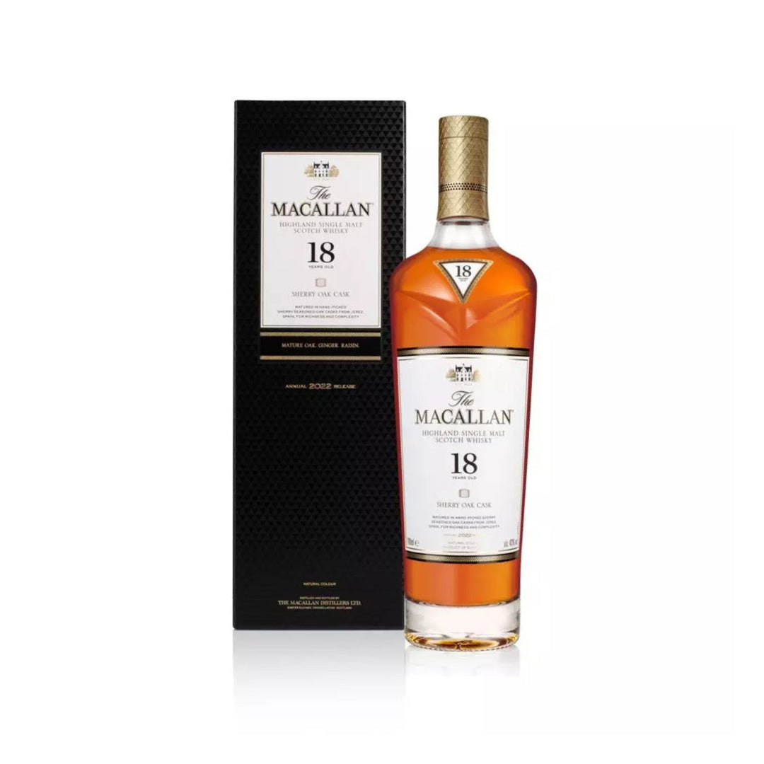 THE MACALLAN SHERRY CASK 18 YEAR OLD
