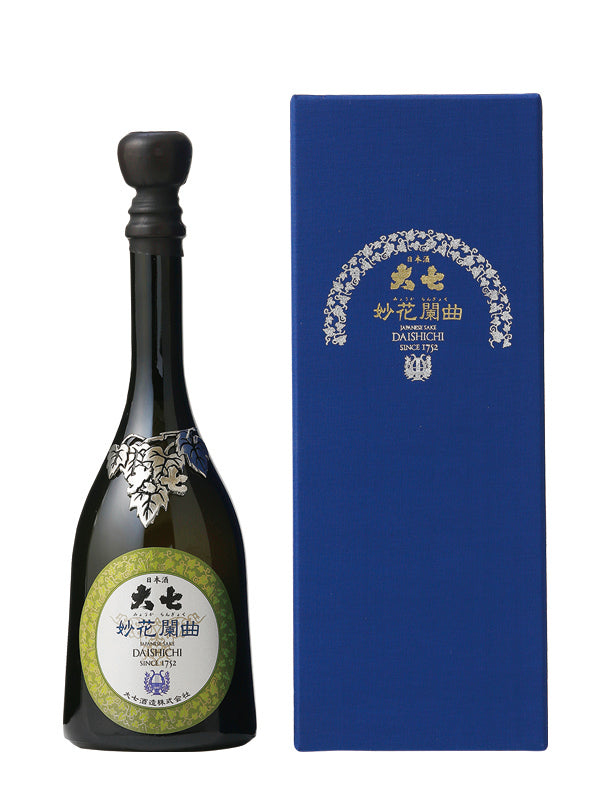 Myoka Rangyoku Junmai Dai-Ginjo Shizuku Genshu 720mL 大七 妙花闌曲 纯米大吟酿 雫原酒