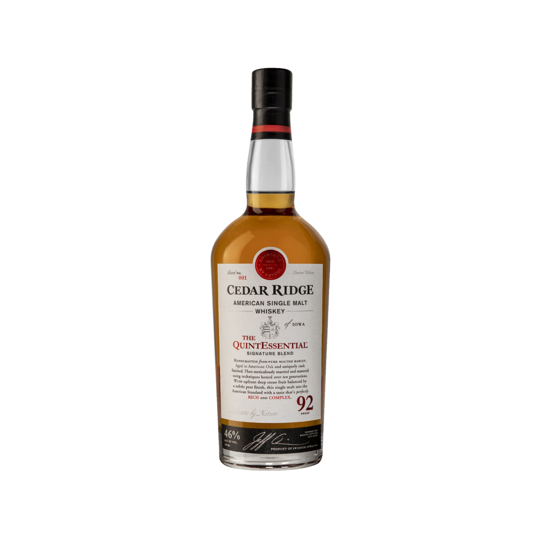 The Quintessential American Single Malt 750mL (Case of 6)