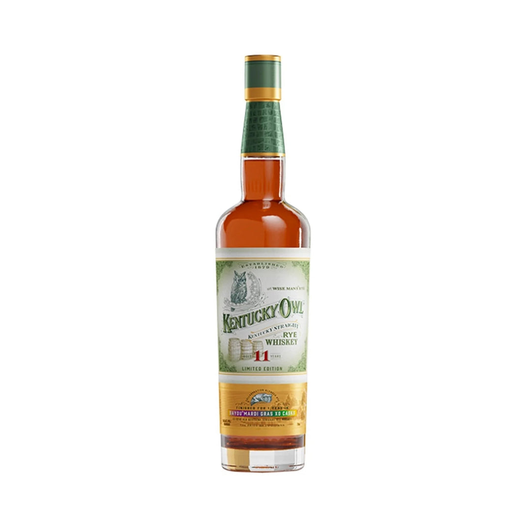 Kentucky Owl Mardi Gras XO Cask Limited Edition 11 Year Old Rye 51.4% ABV 750ml