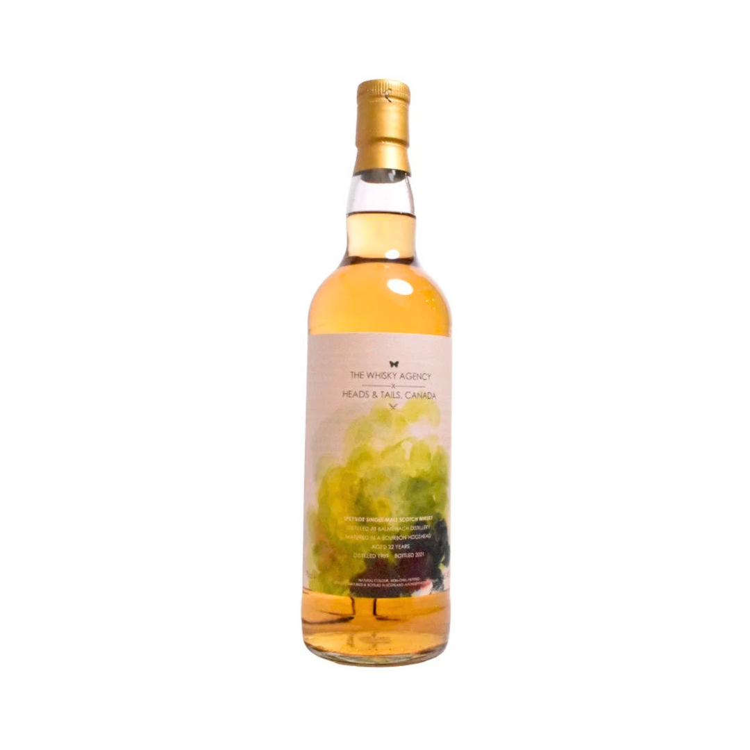 巴门纳克威士忌 The Whisky Agency Balmenach 1989 32 Yo