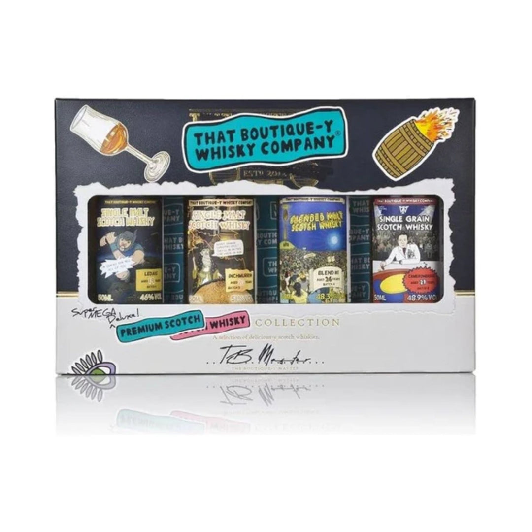 That Boutique-y Whiskey Co. Premium 4 x 50ml Scotch Whisky Set