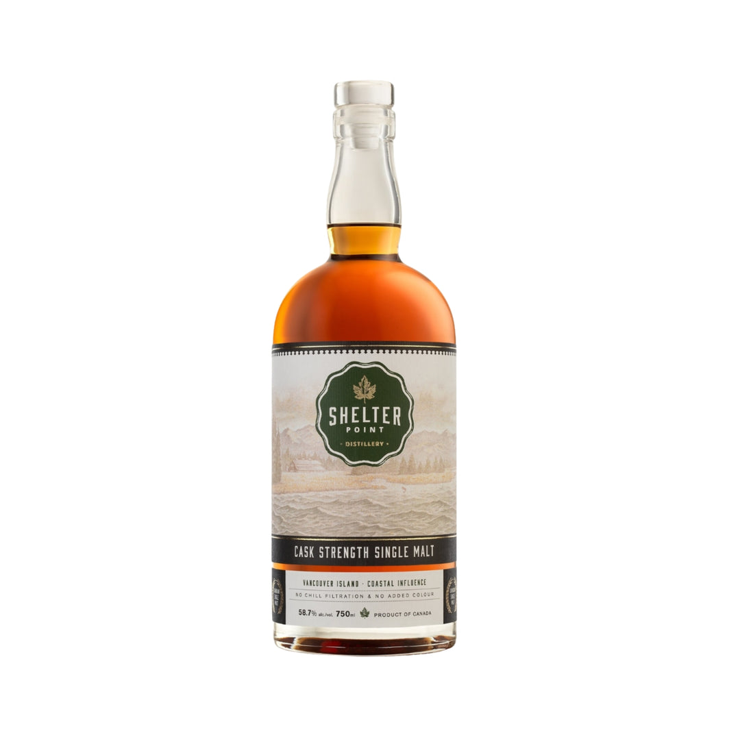 Shelter Point Distillery CASK STRENGTH Single Malt Whisky (case of 6)