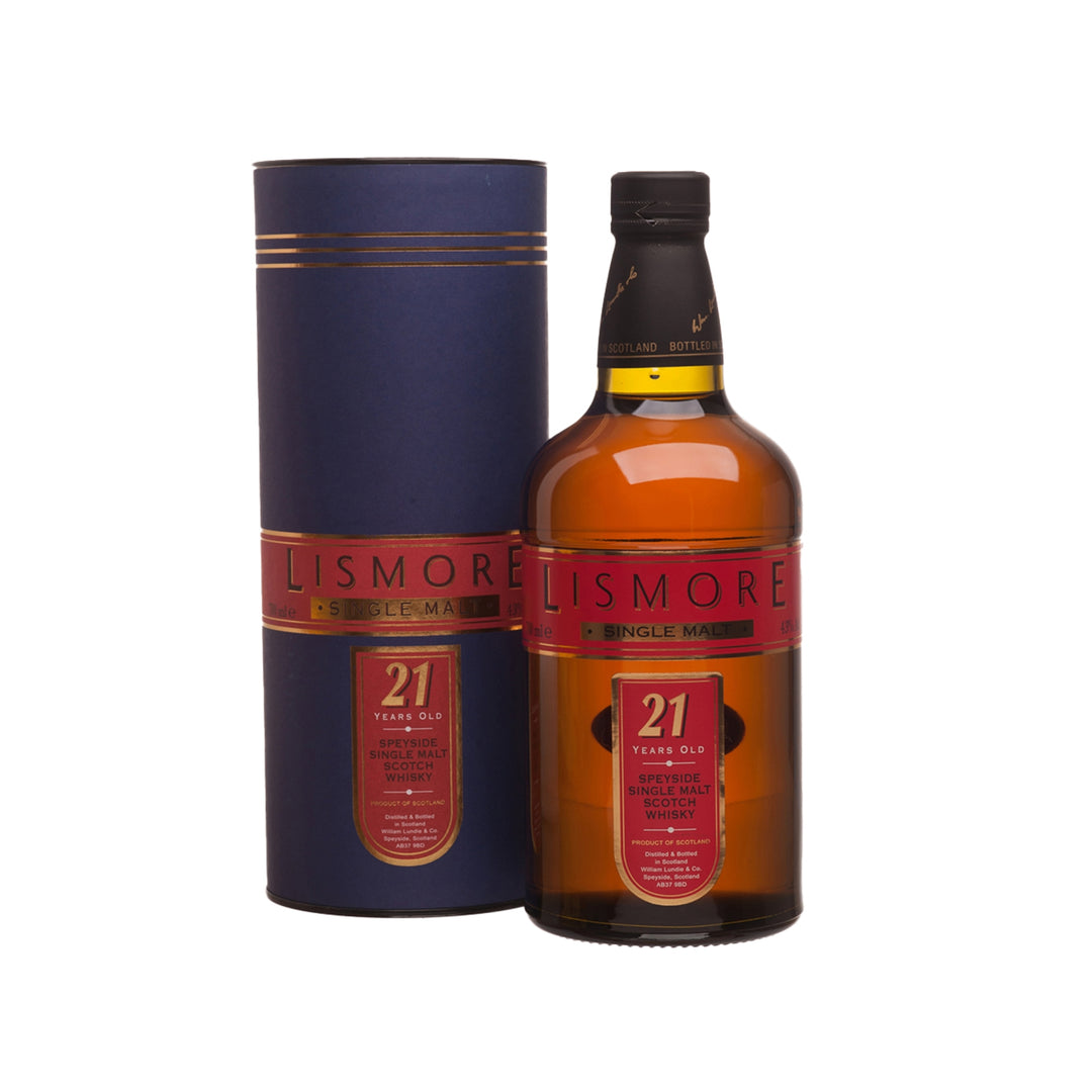 Lismore 21 Year Old Single Malt Scotch Whisky