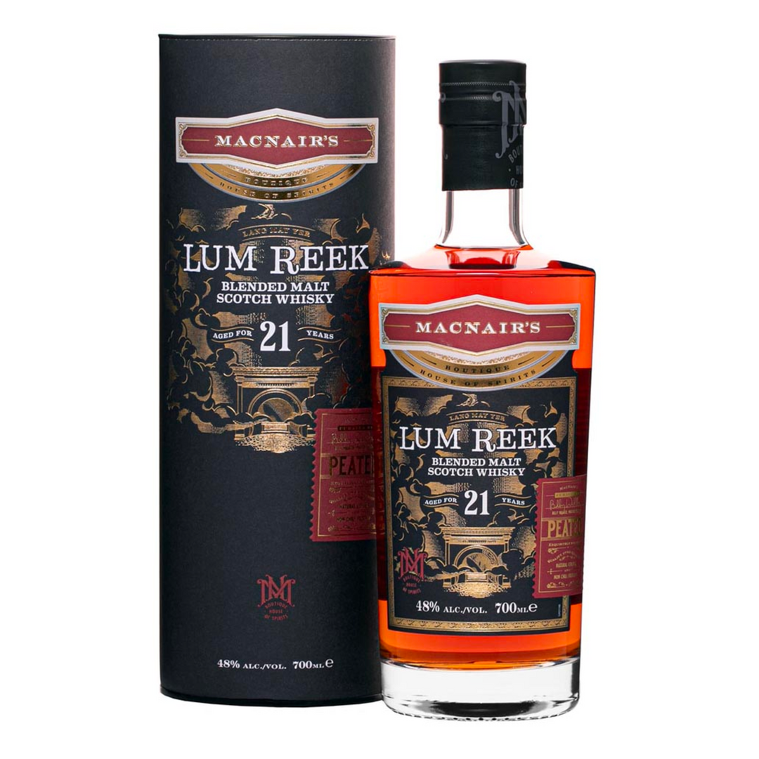 麦克尼尔烟囱泥煤味麦芽威士忌 Macnair'S Lum Reek 21 Yo Blended Scotch