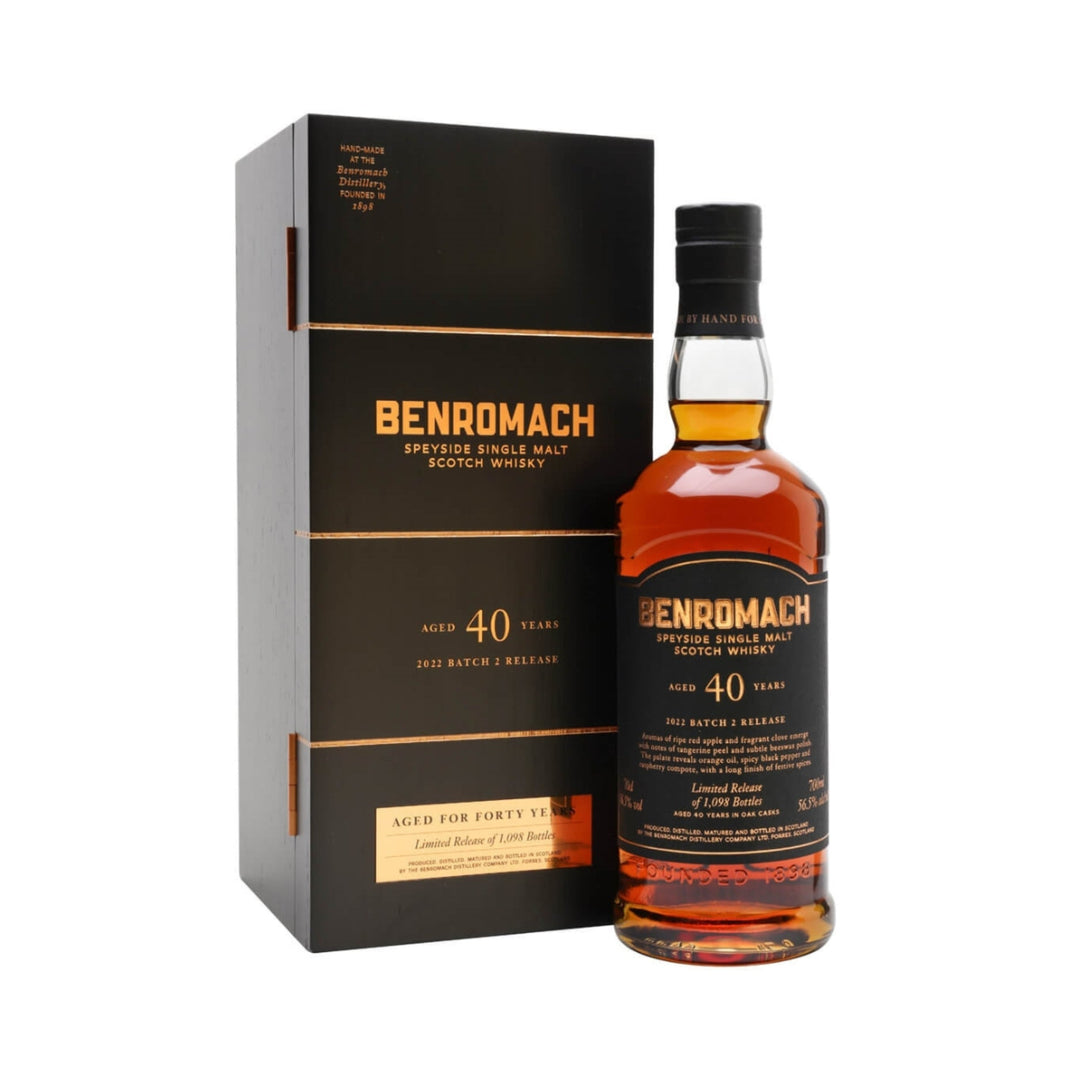 Benromach 40 Year Old 2022 Edition Batch 2