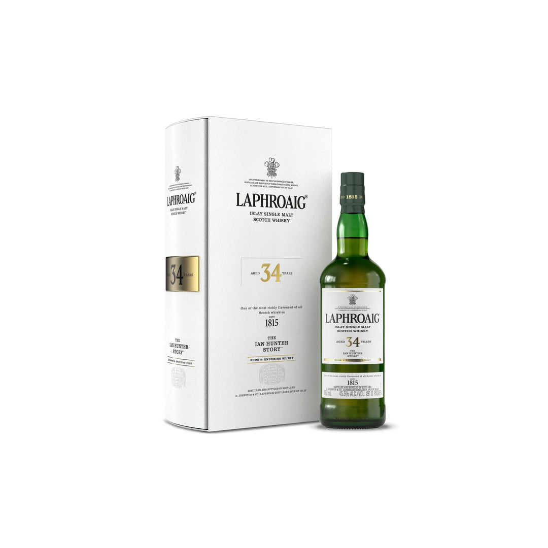 LAPHROAIG 34 YEAR OLD IAN HUNTER SB 5 REPACK