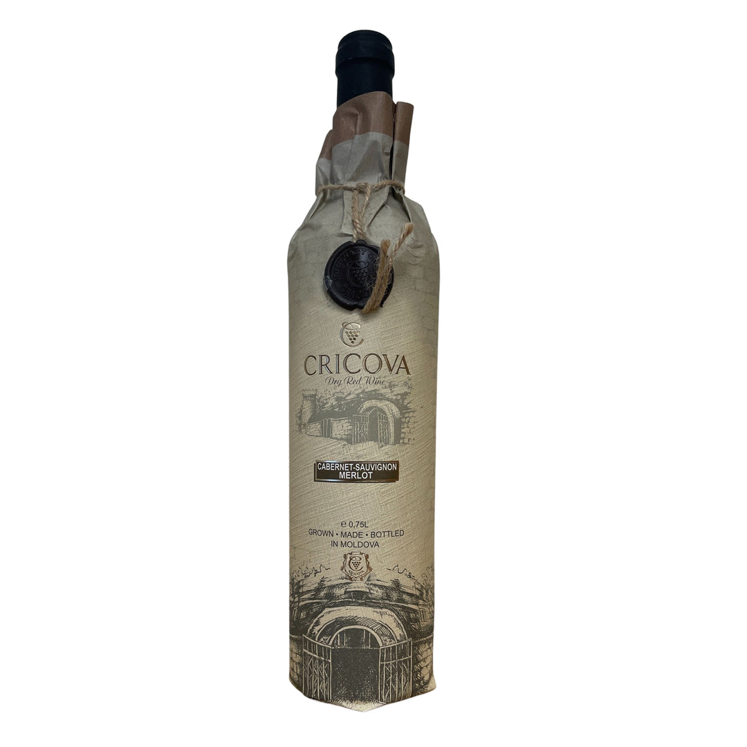 克利科瓦酒庄赤霞珠红葡萄酒 Cricova Paper Wrap Cabernet Sauvignon