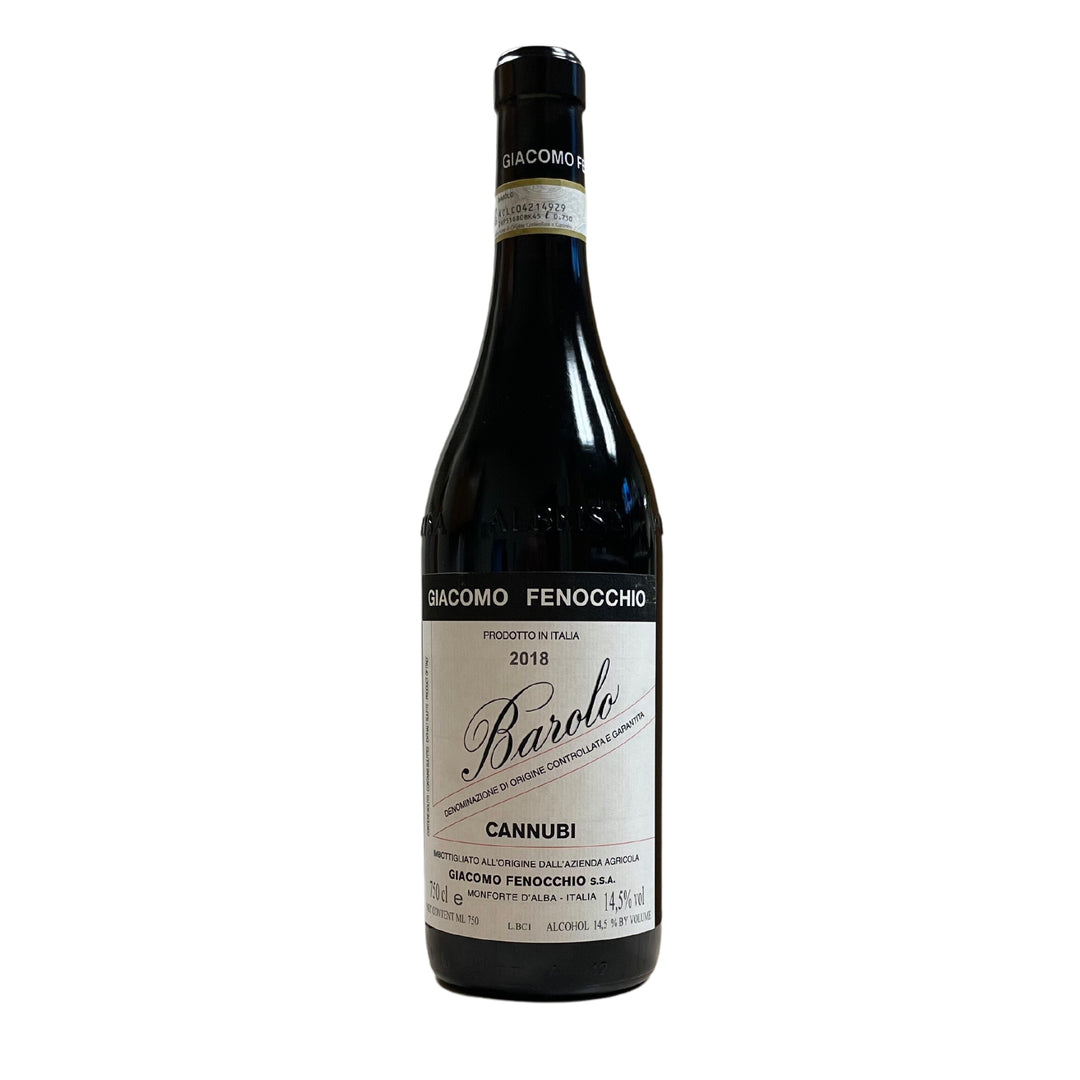 贾科莫·芬诺恰酒庄卡努比巴罗洛红葡萄酒 Giacomo Fenocchio Barolo Cannubi