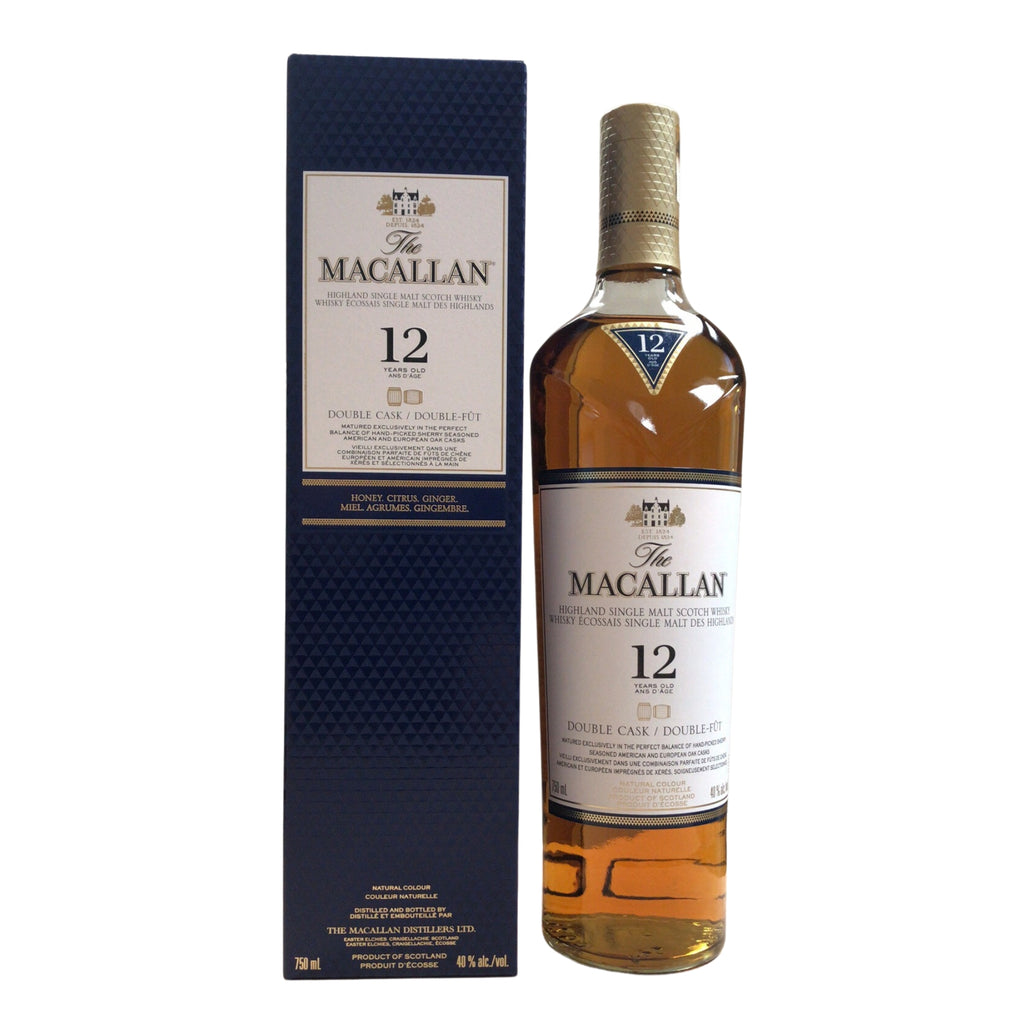 麦卡伦双桶12年威士忌THE MACALLAN DOUBLE CASK 12 YEAR OLD