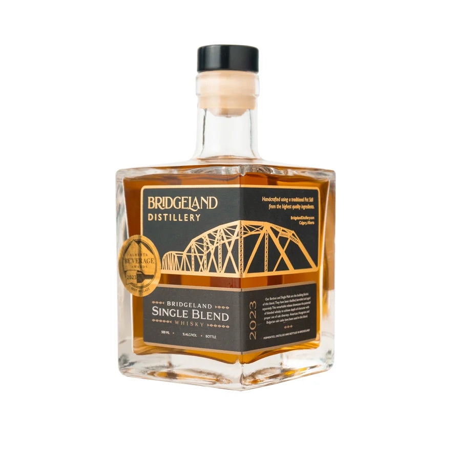 Bridgeland Single Blend Whisky 500mL