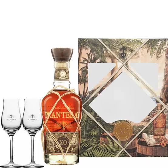 Planteray Xo 20Th Ann. Gift Box Glasses 750mL
