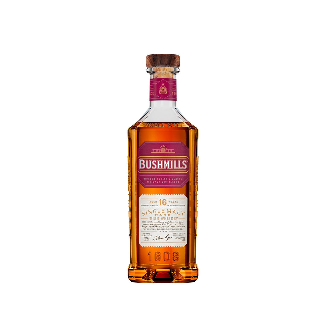 BUSHMILLS 16 YEAR OLD IRISH WHISKY