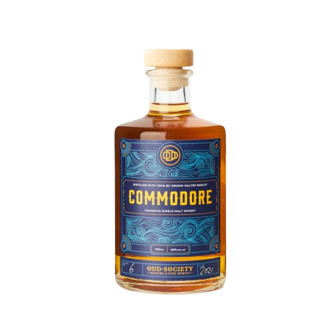 Odd Society Commodore Single Malt Canadian Whisky (case of 6)