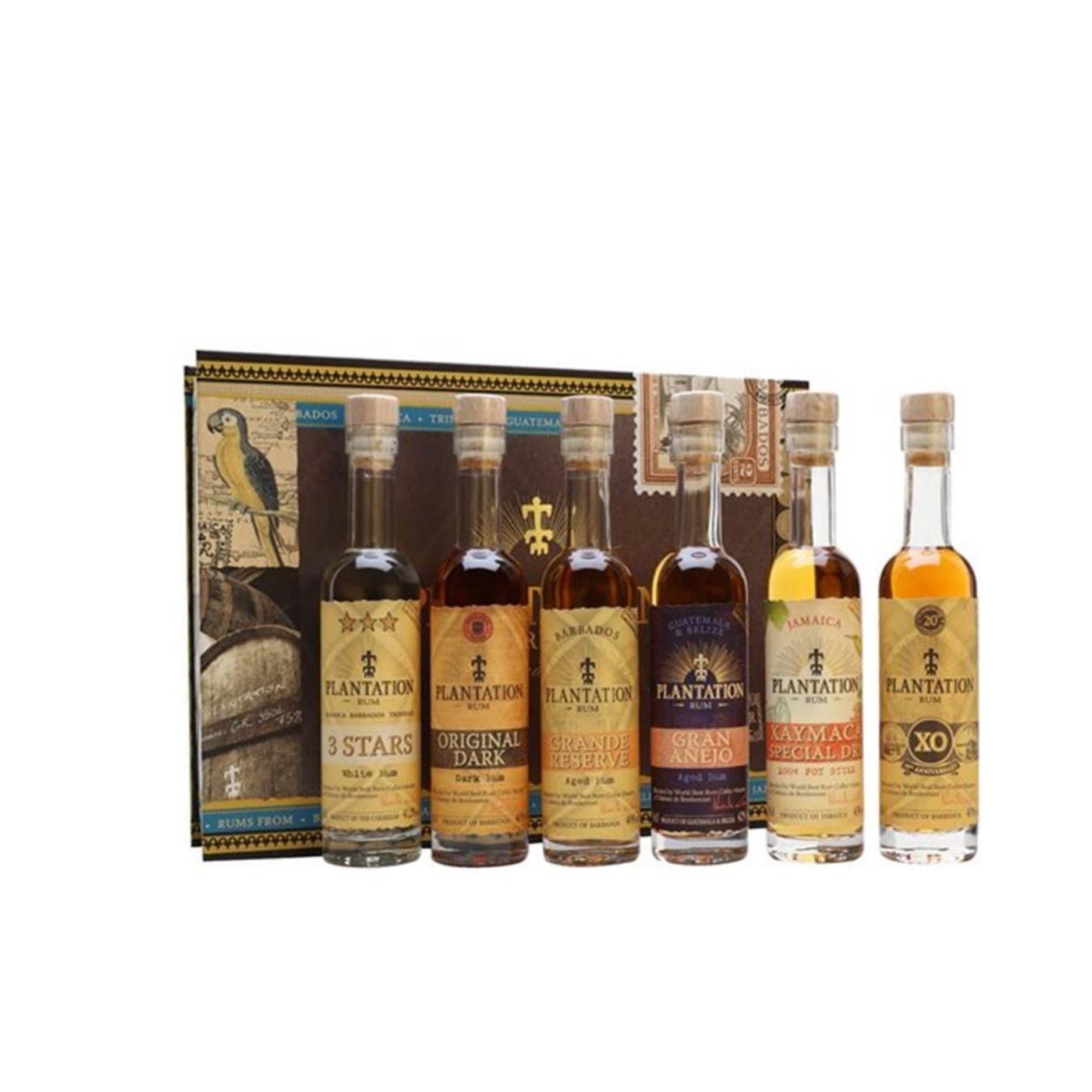 C. Ferrand Plantation Cigar Box Grands Crus Rum Collection 2020 (case ...