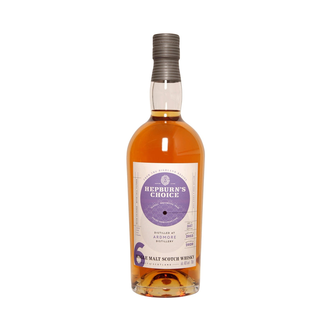 Hunter Laing Hepburn'S Choice Ardmore 6 Year Old Single Malt Scotch Whisky (case of 6)
